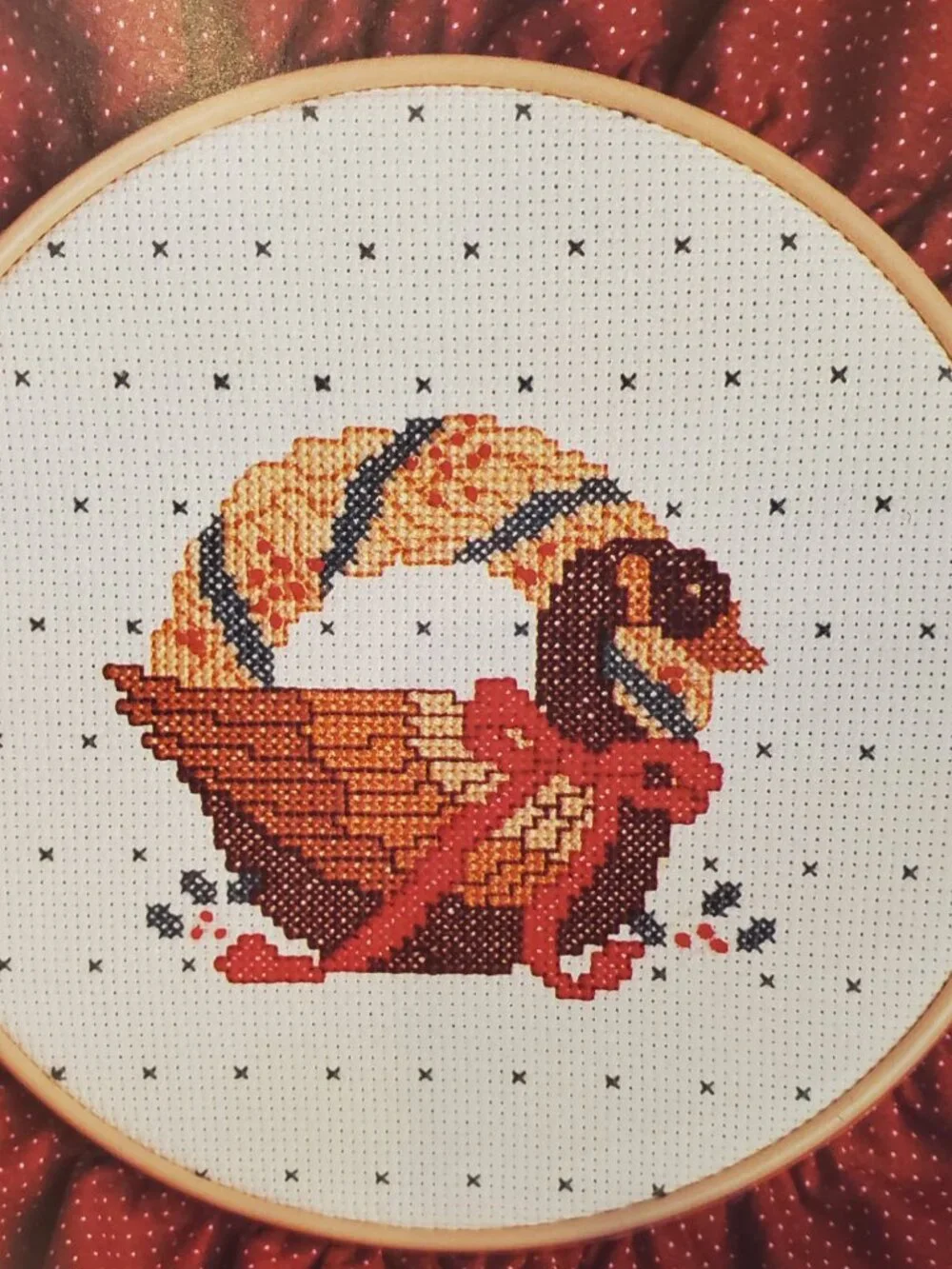 Christmas Goose Counted Cross Stitch Kit 7